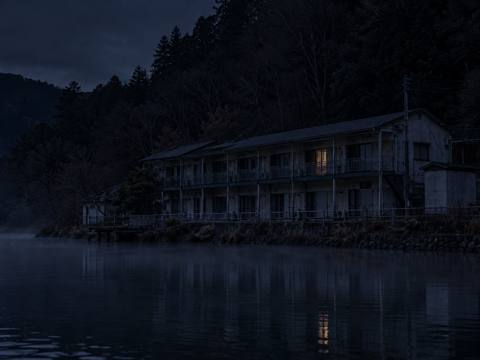 湖畔の家